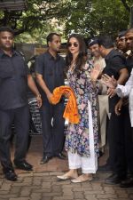 Deepika Padukone visits Siddhivinayak Temple to take blessings for Finding Fanny in Mumbai on 12th Sept 2014